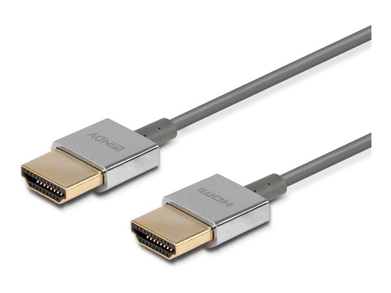 LINDY Ultra High Speed HDMI Slim Cable 1m - Vorderansicht