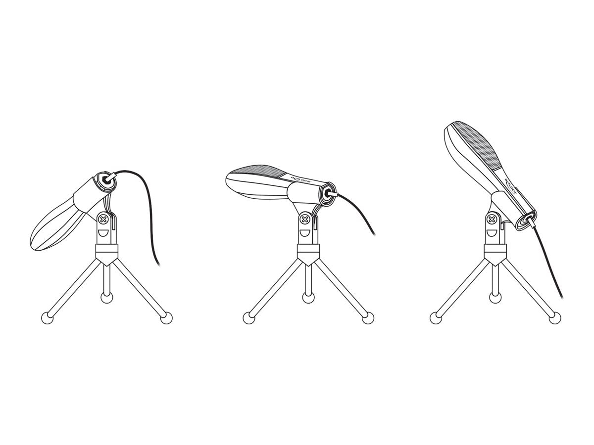 DELOCK USB Kondensator Mikrofon Detailansicht