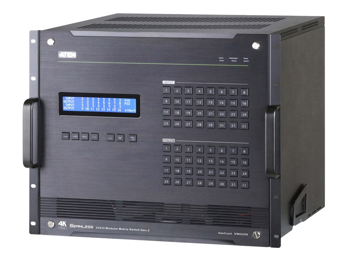 ATEN VM3250 32x32 Digital Modularer Matrix Switch Vorderansicht