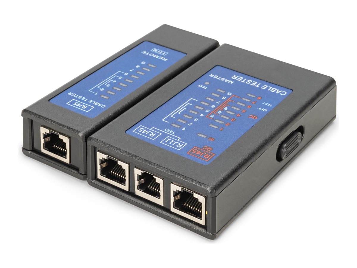 DIGITUS DN-14001-2 Netzwerk-Testkit Vorderansicht