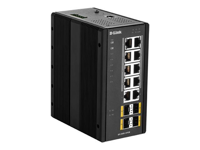 D-LINK DIS-300G-14PSW Industrial Gigabit Managed PoE Switch Verpackung