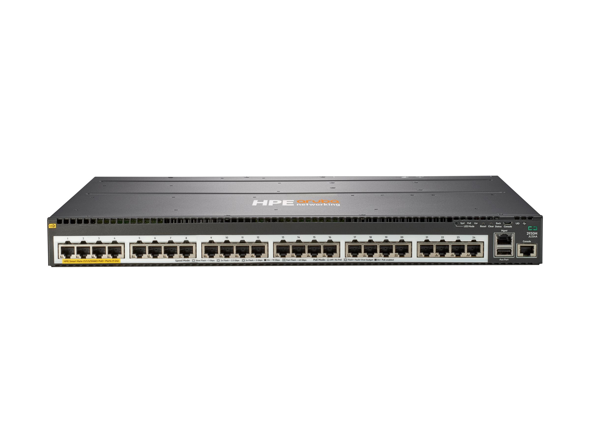 ARUBA HPE Aruba 2930M 24 Smrt Rte PoE+ Switch Verpackung
