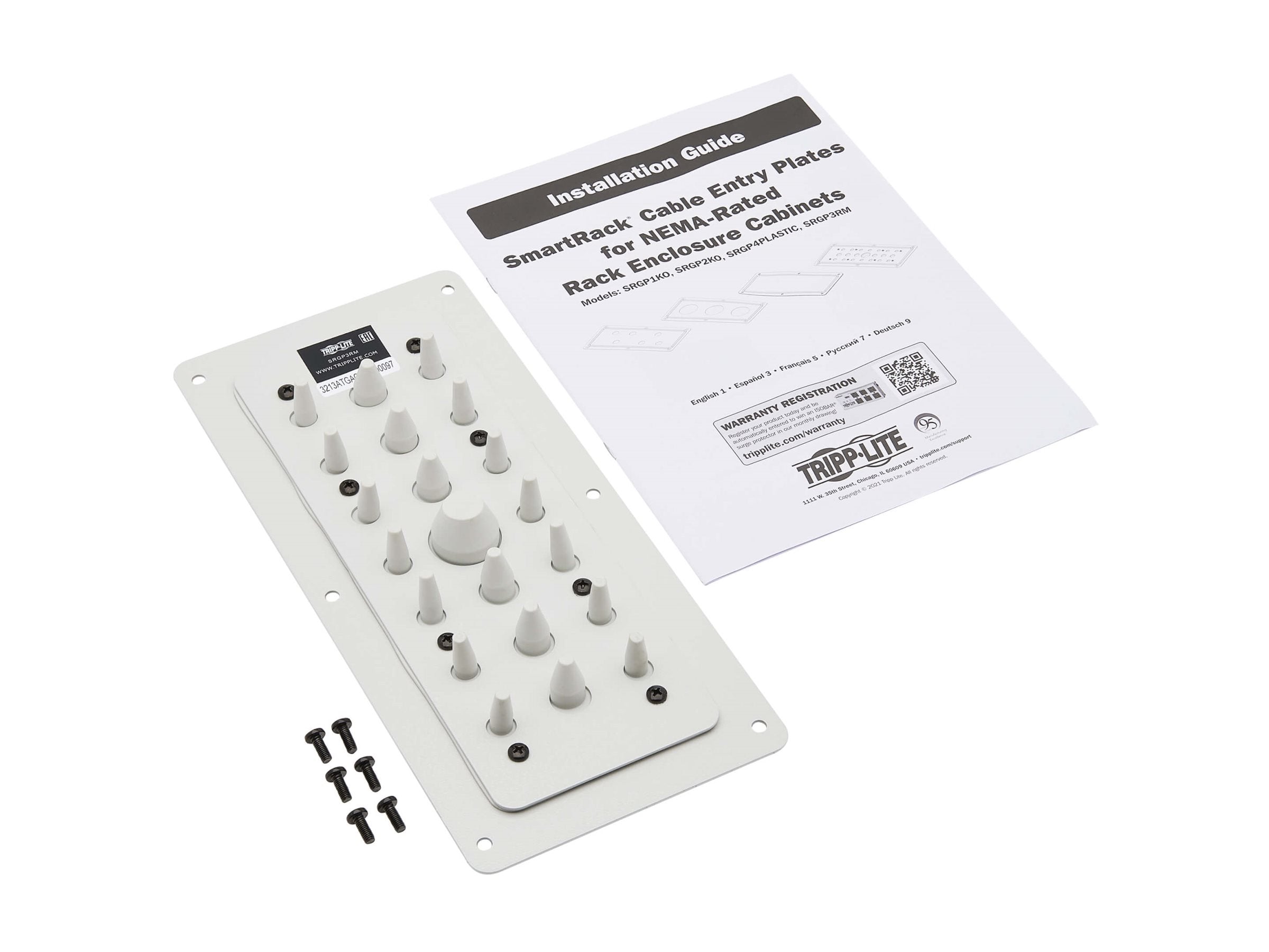 EATON TRIPPLITE SmartRack Cable Entry Gland Plate Verpackung