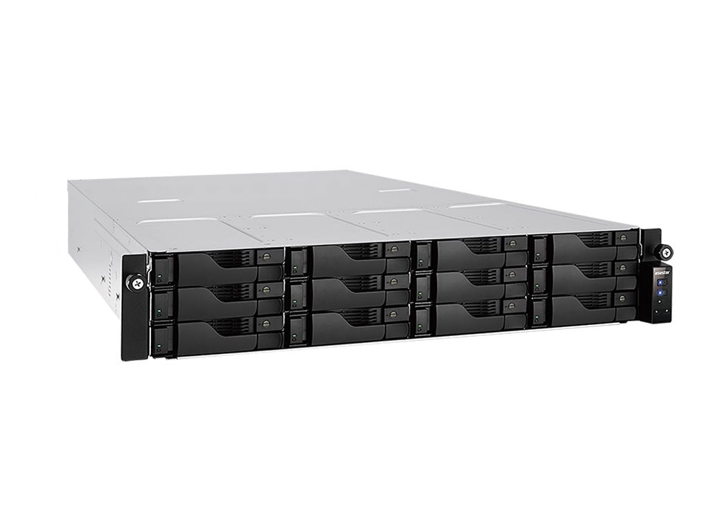ASUSTOR AS6512RD+Rail NAS Vorderansicht