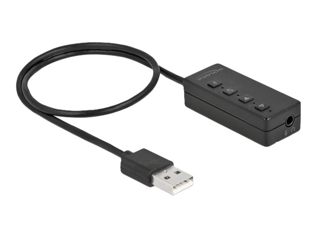 DELOCK USB Headset und Mikrofon Adapter Detailansicht
