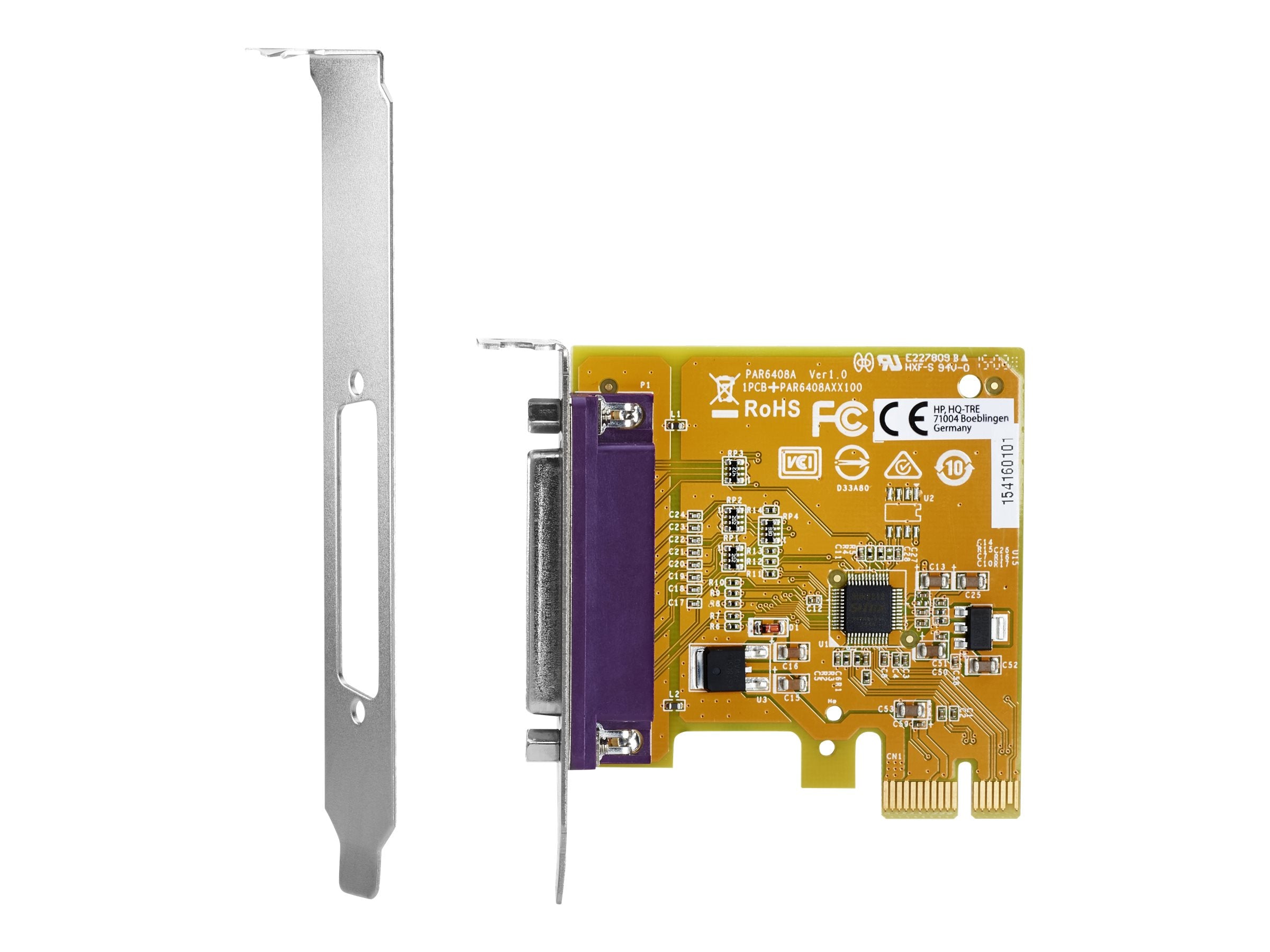 HP PCIe x1 Parallel Port Card Vorderansicht