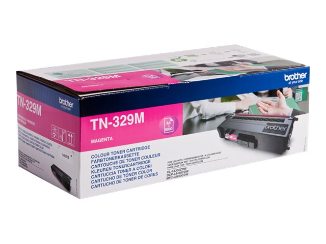 BROTHER TN-329M Toner magenta Seitenansicht