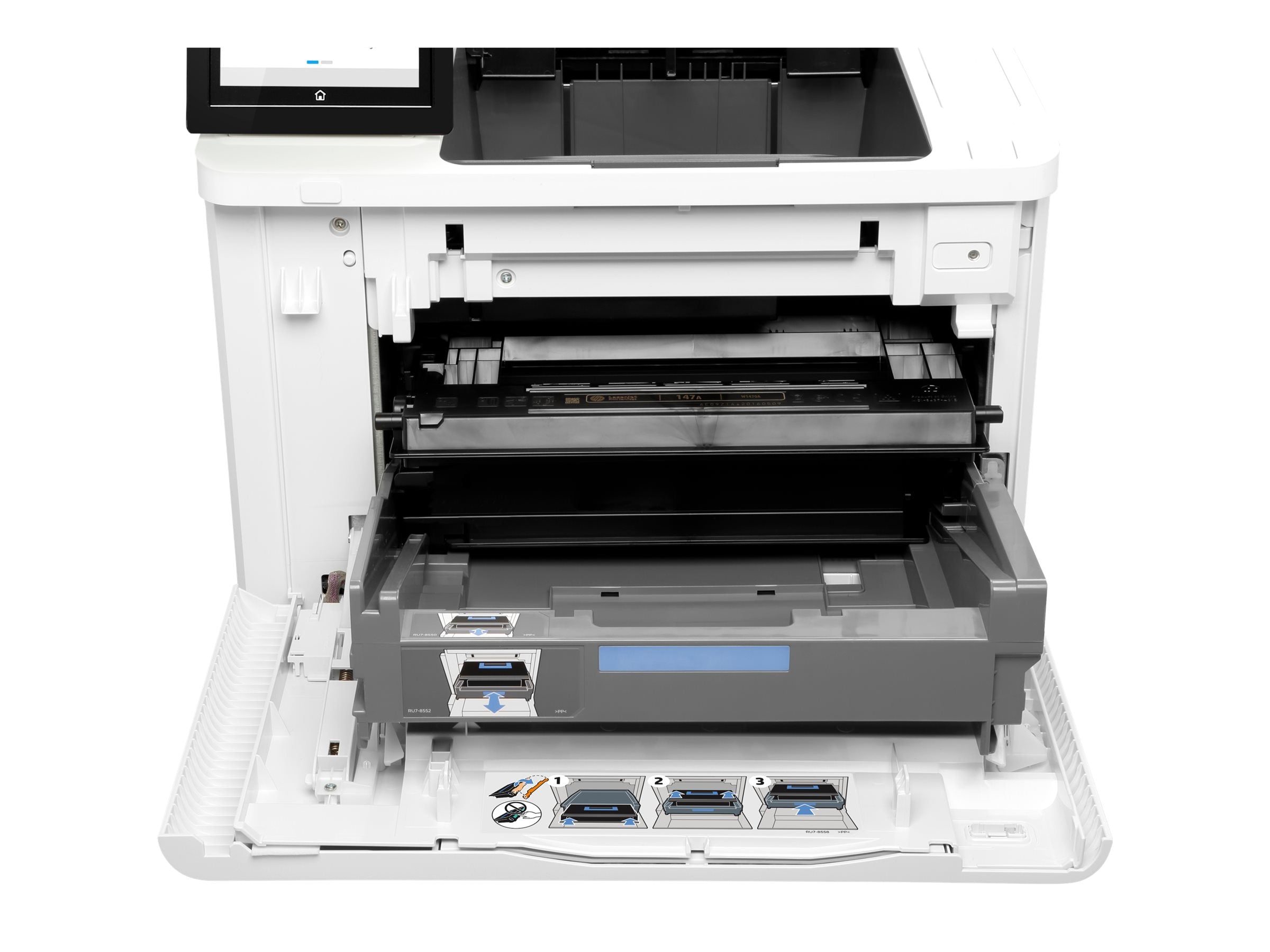 HP LaserJet Enterprise M612dn Printer Seitenansicht