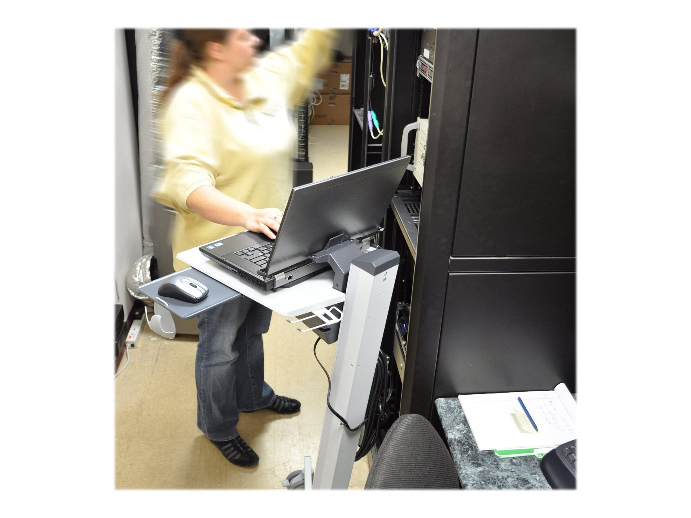 ERGOTRON NeoFlex Laptop Cart Seitenansicht