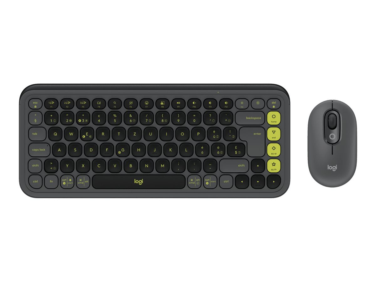 LOGITECH POP ICON COMBO - GRAPHITE (CH) Vorderansicht