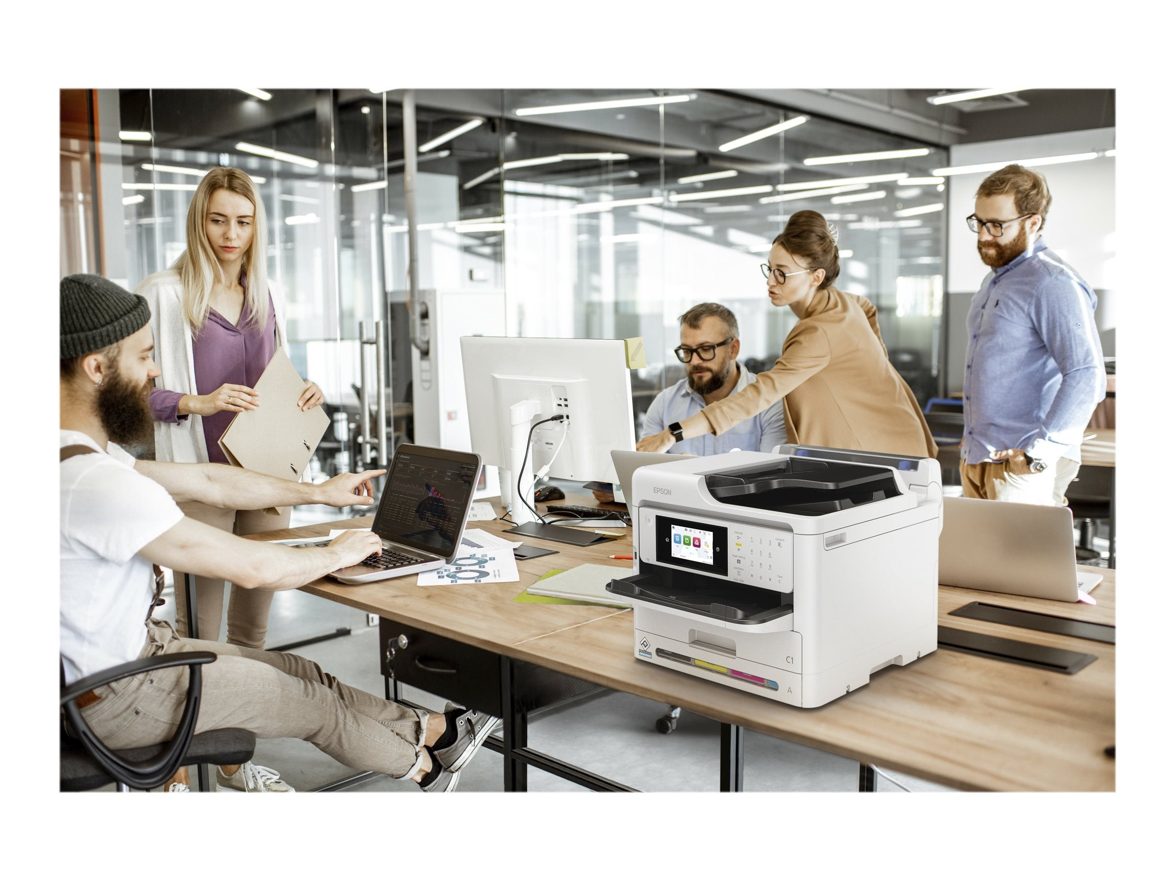 EPSON WorkForce Pro WF-C5890DWF Multifunktionsdrucker Verpackung