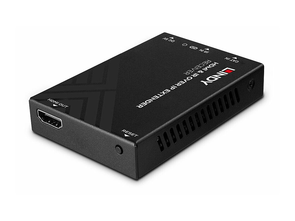 LINDY HDMI & IR over IP Extender - Receiver Detailansicht