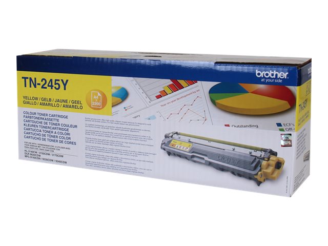 BROTHER HL-3140CW/3150CDW/3170CDW Toner gelb hohe Kapazität Seitenansicht