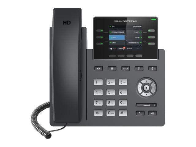 GRANDSTREAM GRP-2613 VoIP-Telefon Vorderansicht