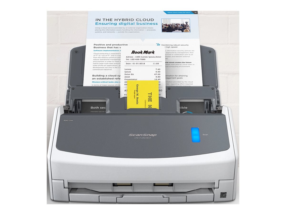 RICOH ScanSnap iX1400 Dokumentenscanner Vorderansicht