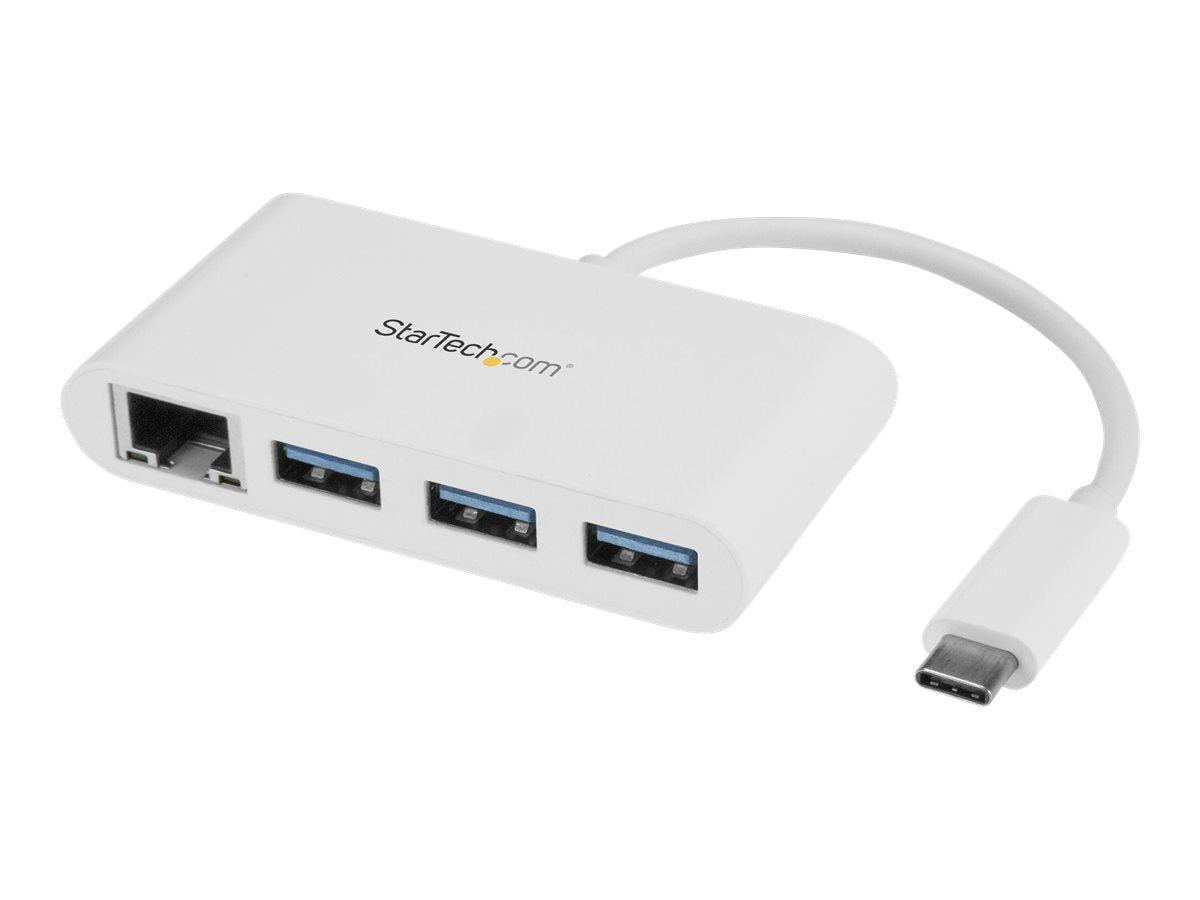 Verpackung des STARTECH.COM 3-Port USB-C Hub with Gigabit Ethernet