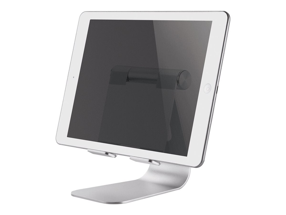 NEOMOUNTS Tablet Smartphone Handy Ständer DeskStand Halter silber - Seitenansicht