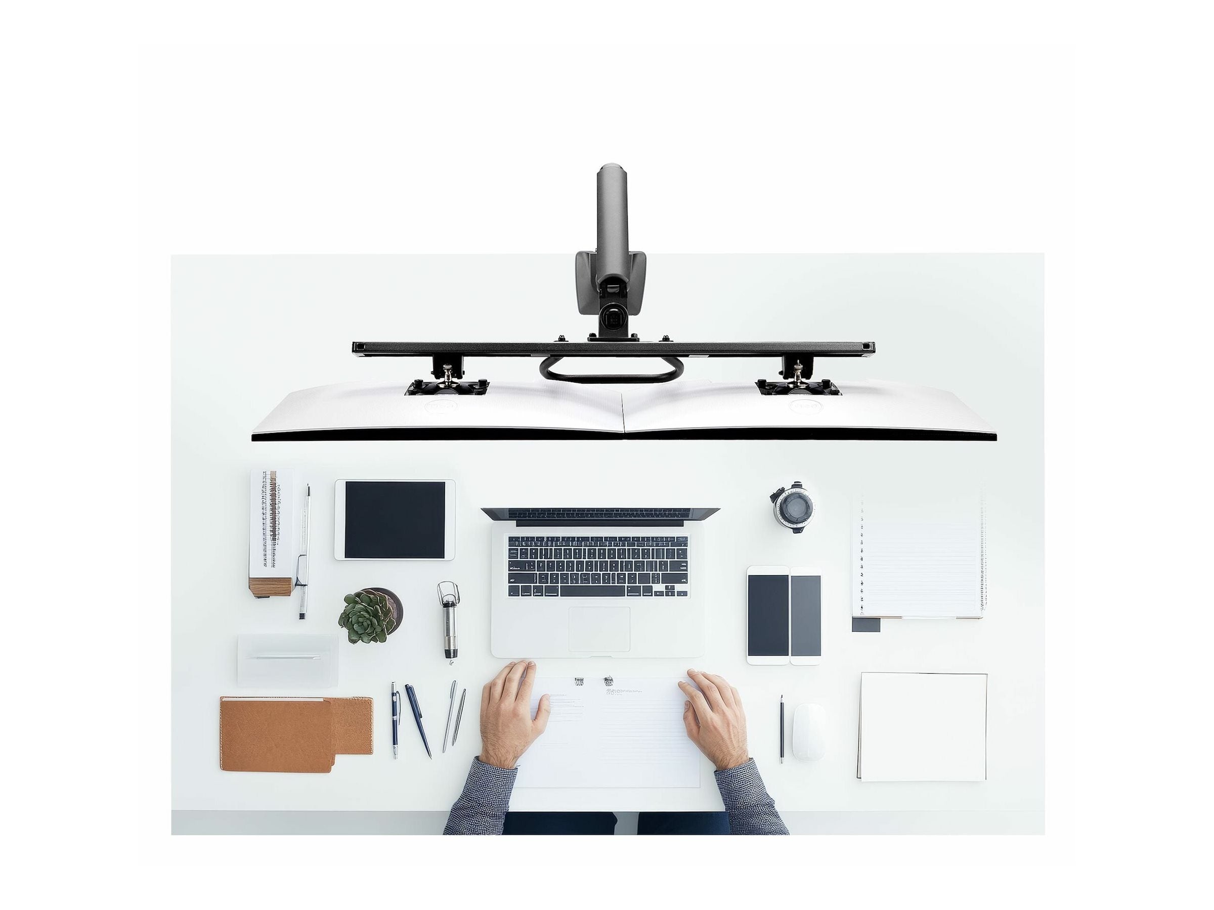 STARTECH.COM Dual Monitorhalterung mit Querstange max. 68