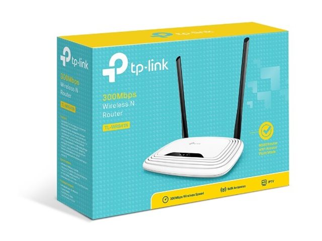 TP-LINK TL-WR841N 300Mbit/s-WLAN-Router Verpackung