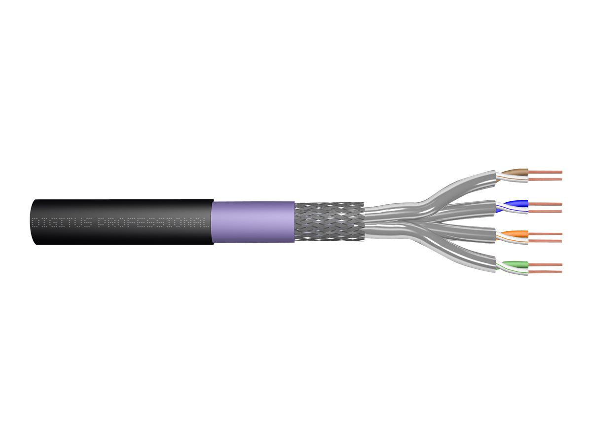 DIGITUS CAT 7 S-FTP PiMF Verlegekabel 500m - Vorderansicht