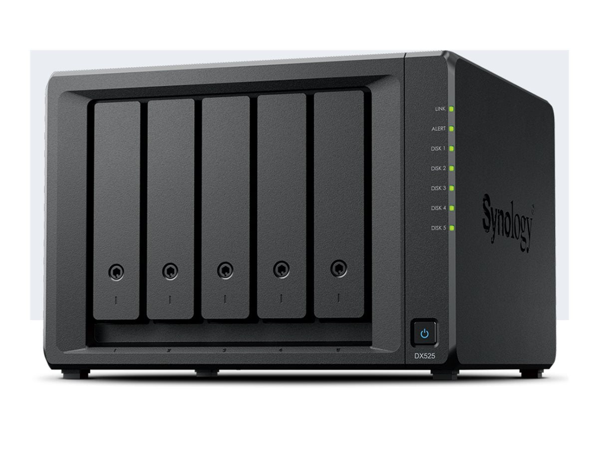 SYNOLOGY DX525 5-Bay Expansion Unit Vorderansicht
