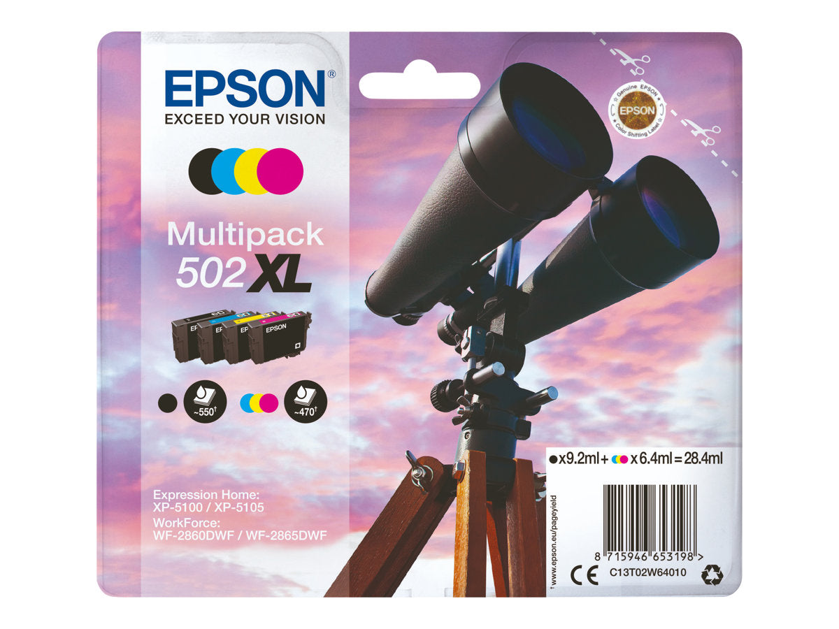 EPSON 1LB Multipack 4colours 502XL EasyMail Detailansicht