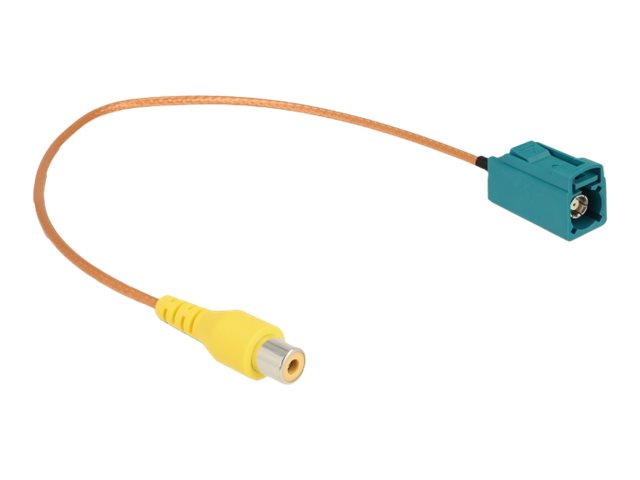 DELOCK Kabel FAKRA Z Buchse > Cinch Buchse RG-179 32cm - Detailaufnahme
