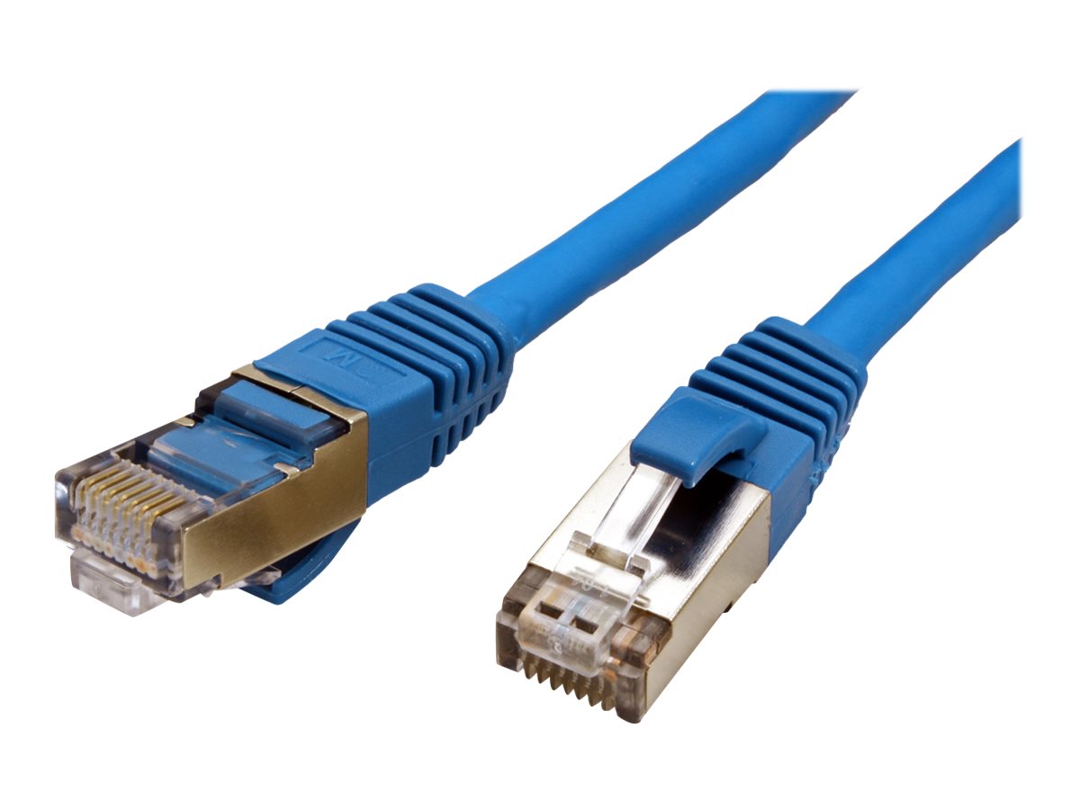 VALUE Patchkabel Kat.6 Class E S/FTP PiMF LSOH blau 7m - Verpackung