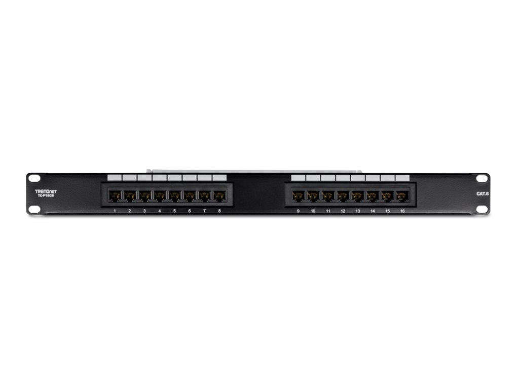 TRENDNET TC-P16C6 Patch Panel Anschlussansicht