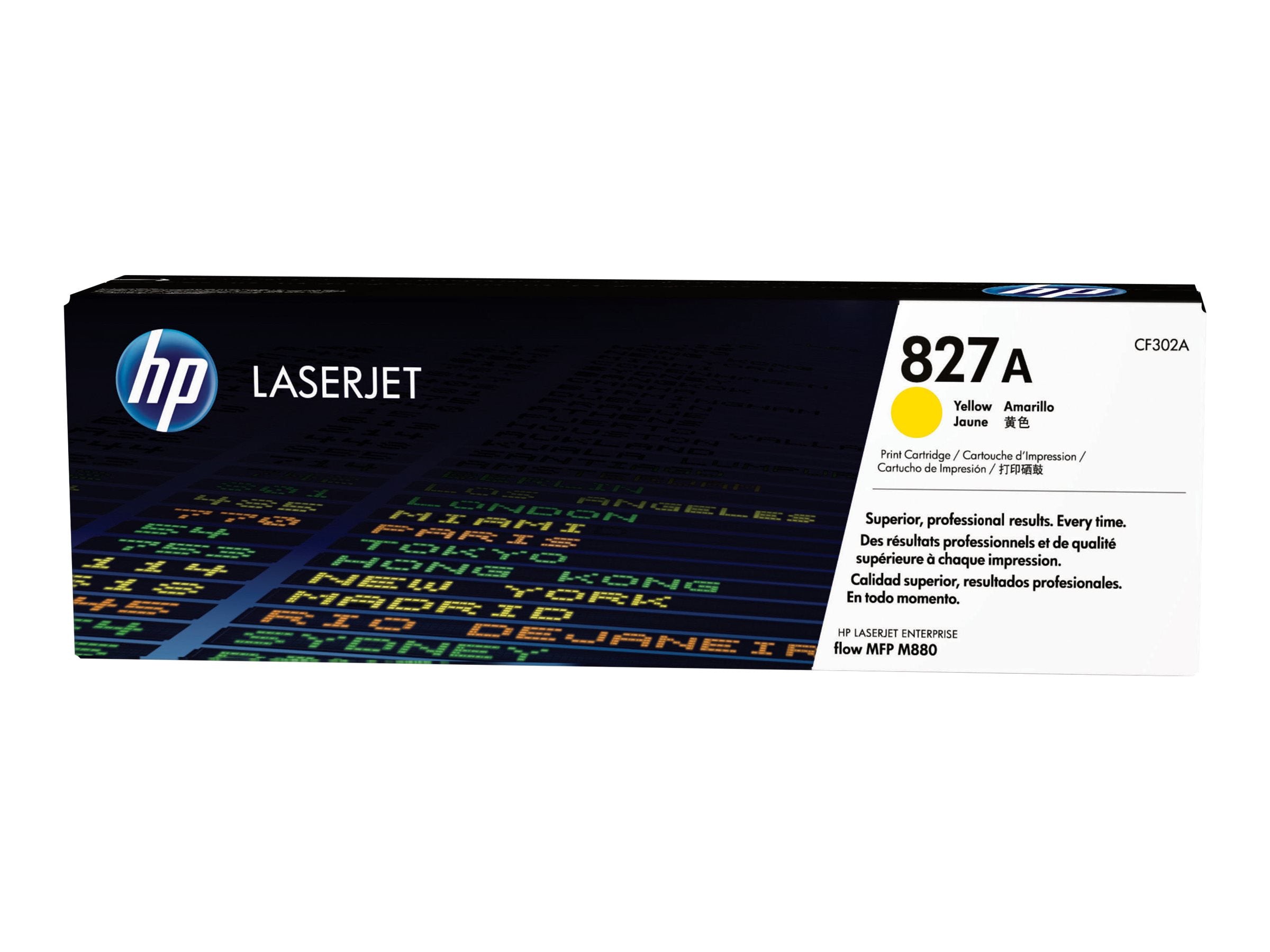 HP 827A Original Toner gelb Detailansicht