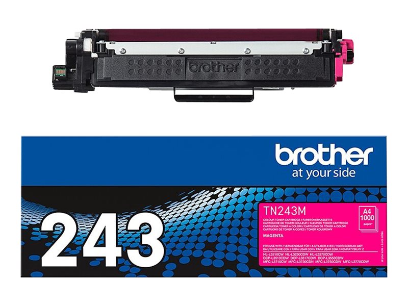 BROTHER Magenta standard toner TN243M Detailansicht