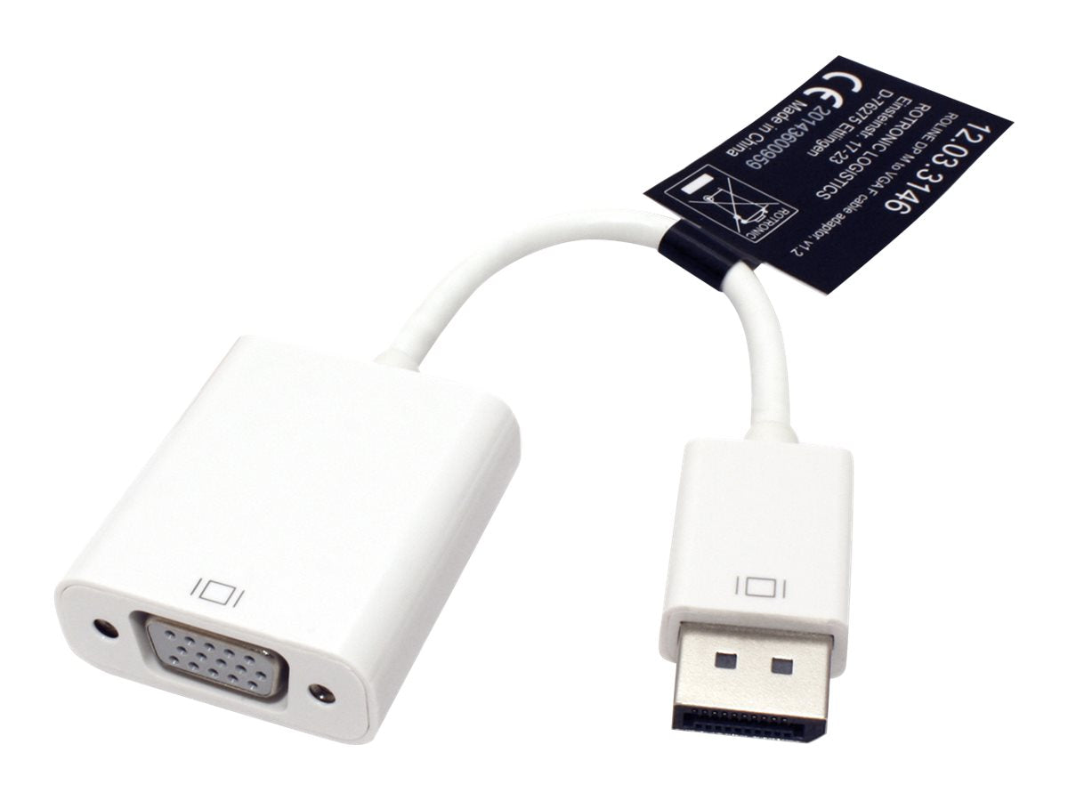 ROLINE DisplayPort-VGA Adapter Vorderansicht