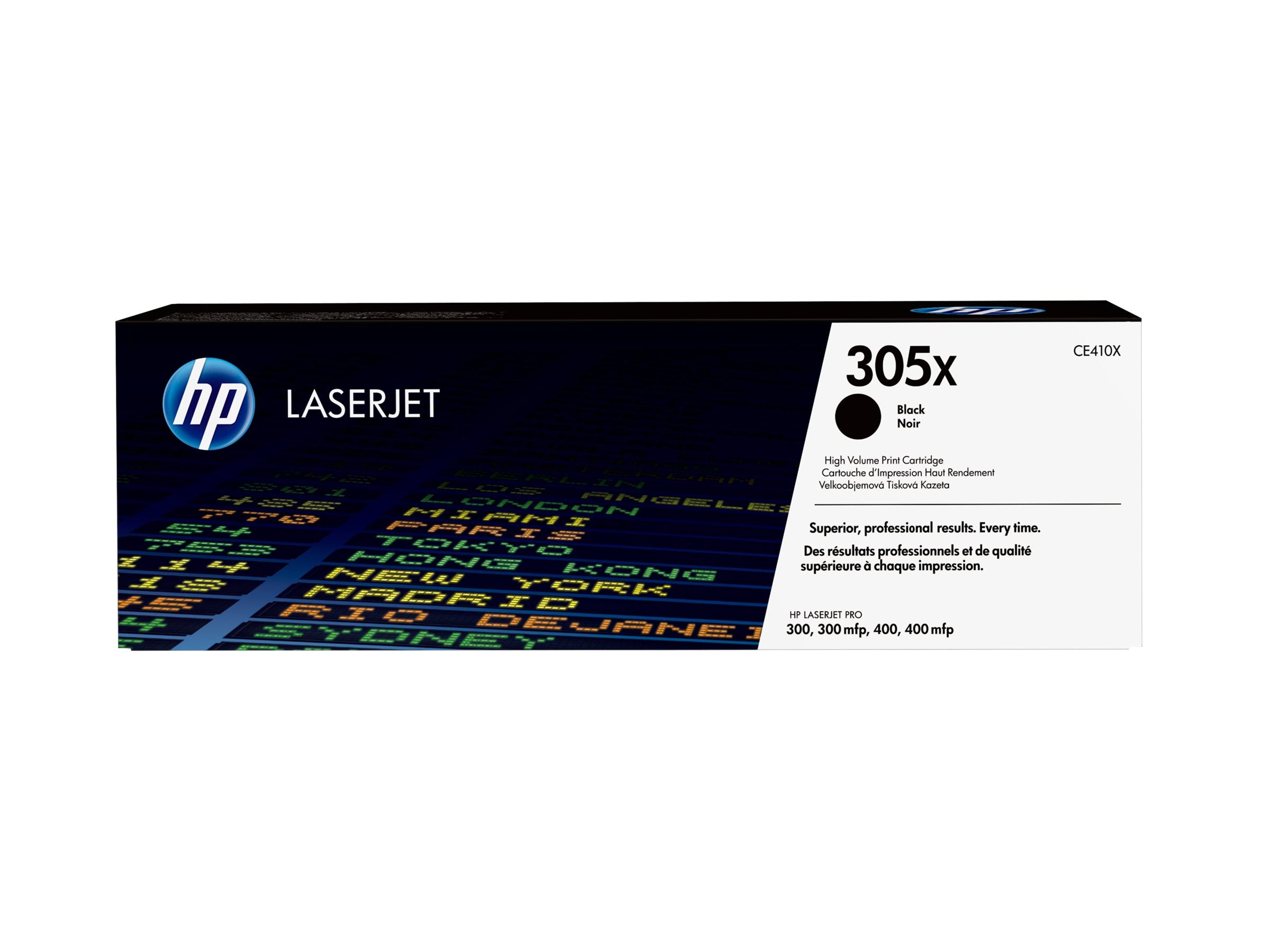 HP 305X Tonerpatrone Seitenansicht