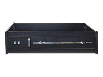 INTELLINET 48,26cm 19Zoll Schublade schwarz 2 HE - Seitenansicht
