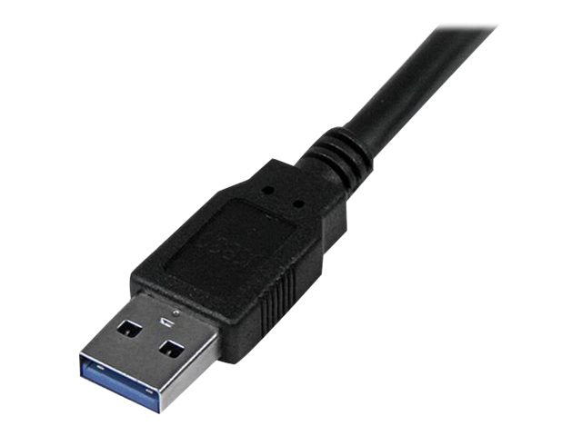 STARTECH.COM 3m Black SuperSpeed USB 3.0 Cable A to B - M/M Vorderansicht
