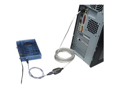 MANHATTAN USB 2.0 Repeater Kabel Anschlussansicht