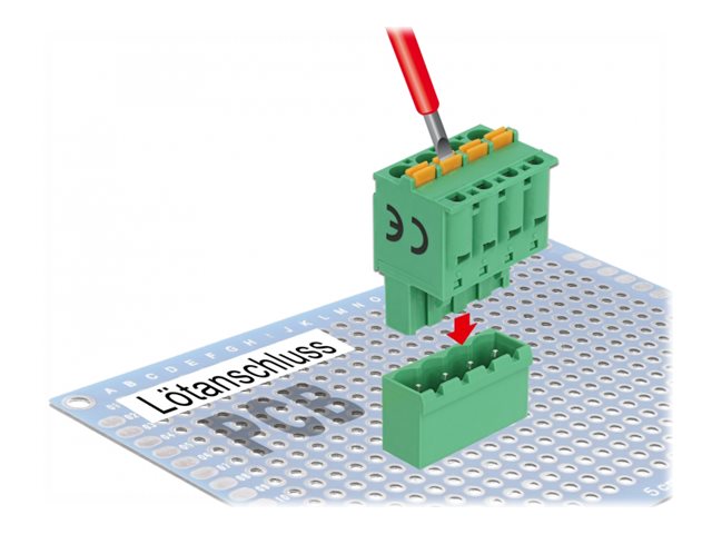 DELOCK Terminalblock Set Vorderansicht