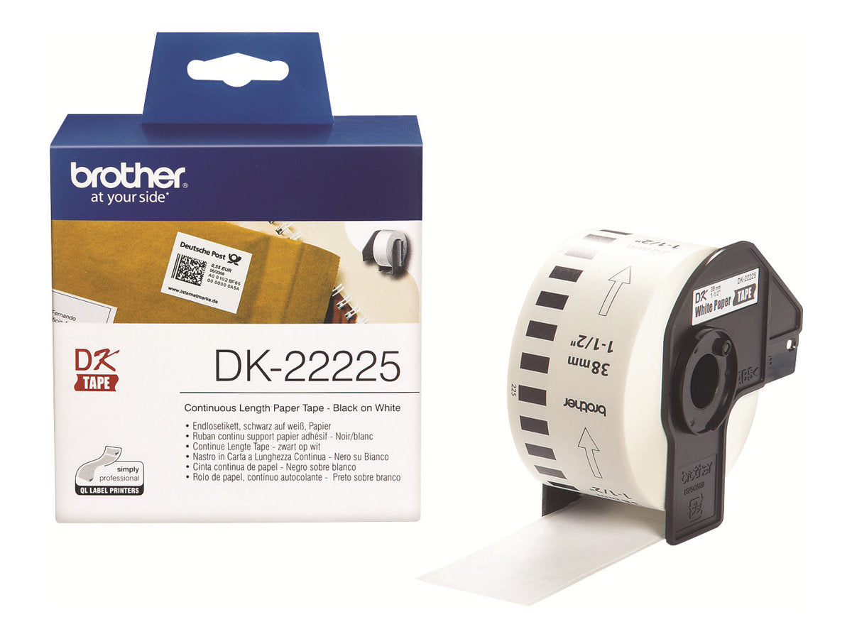 BROTHER P-Touch DK-22225 Endlosetiketten Vorderansicht