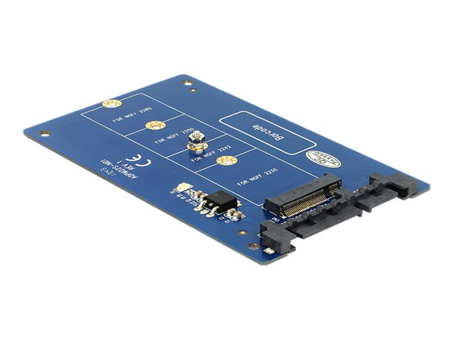 DELOCK Converter SATA 22pin > M.2 NGFF Vorderansicht