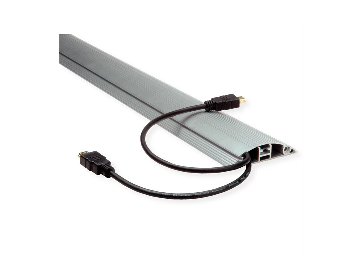 ROLINE HDMI High Speed Kabel mit Ethernet TPE schwarz 1,5m - Detailansicht