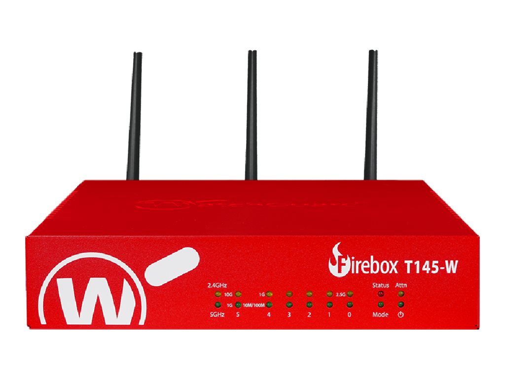 WATCHGUARD Firebox T145 NFR für Firebox T145 W - Vorderansicht