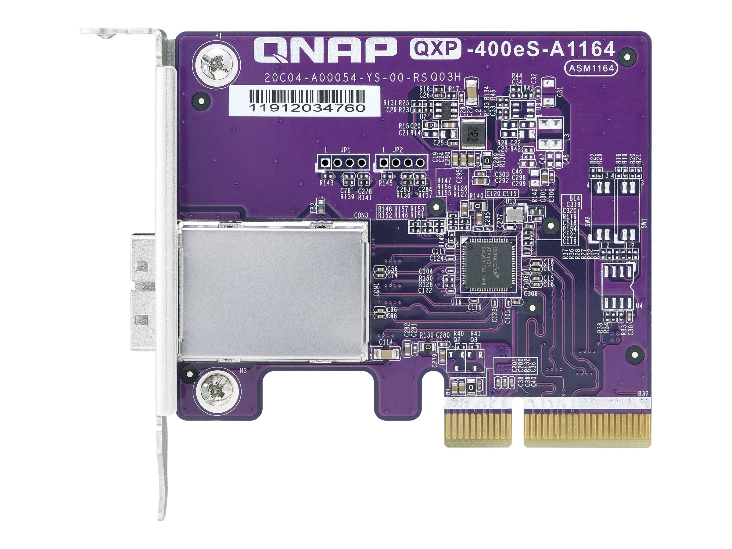 QNAP 1-port SFF-8088 SATA host bus adapter Detailansicht