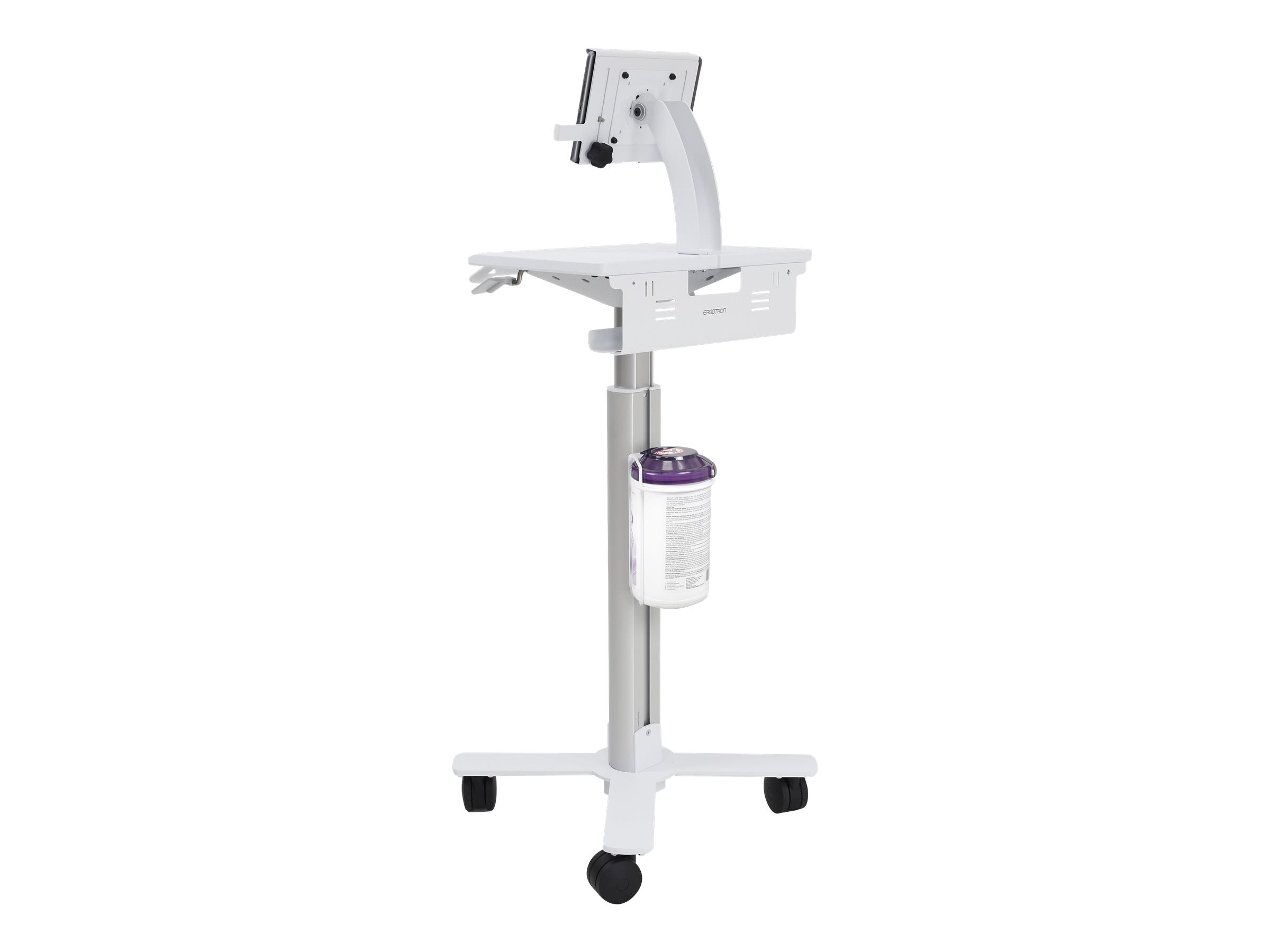 Vorderansicht des ERGOTRON StyleView Tablet-Wagens SV10