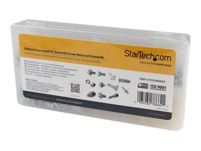 STARTECH.COM Gemischtes Deluxe PC-Schraubenset Verpackung