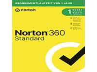 NORTONLIFELOCK ESD 360 Standard 1 Jahr 1 Gerät Non Abo 10GB Cloud Backup