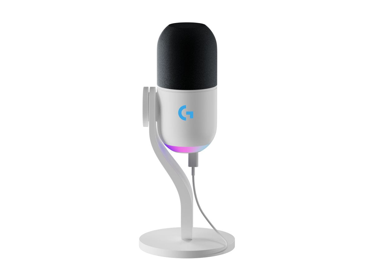LOGITECH Yeti GX Mikrofon - OFF WHITE Vorderansicht