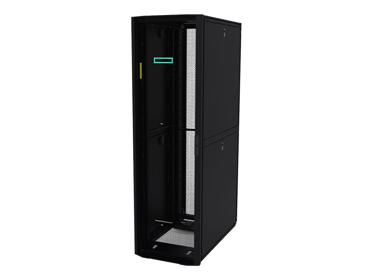 HPE 42U Advanced G2 Kitted Rack 600 mm (B) 1200 mm (T) - Shock Pallet (incl.: Side Panels