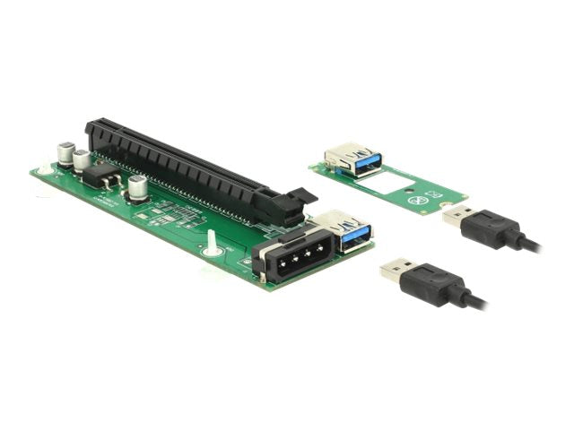 DELOCK Riser Karte M.2 Key B+M Vorderansicht