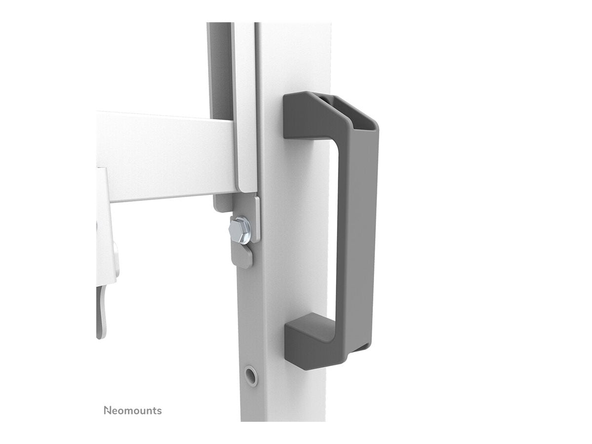 NEOMOUNTS Move Go XL Mobile Floor Stand fast install height adjustable white