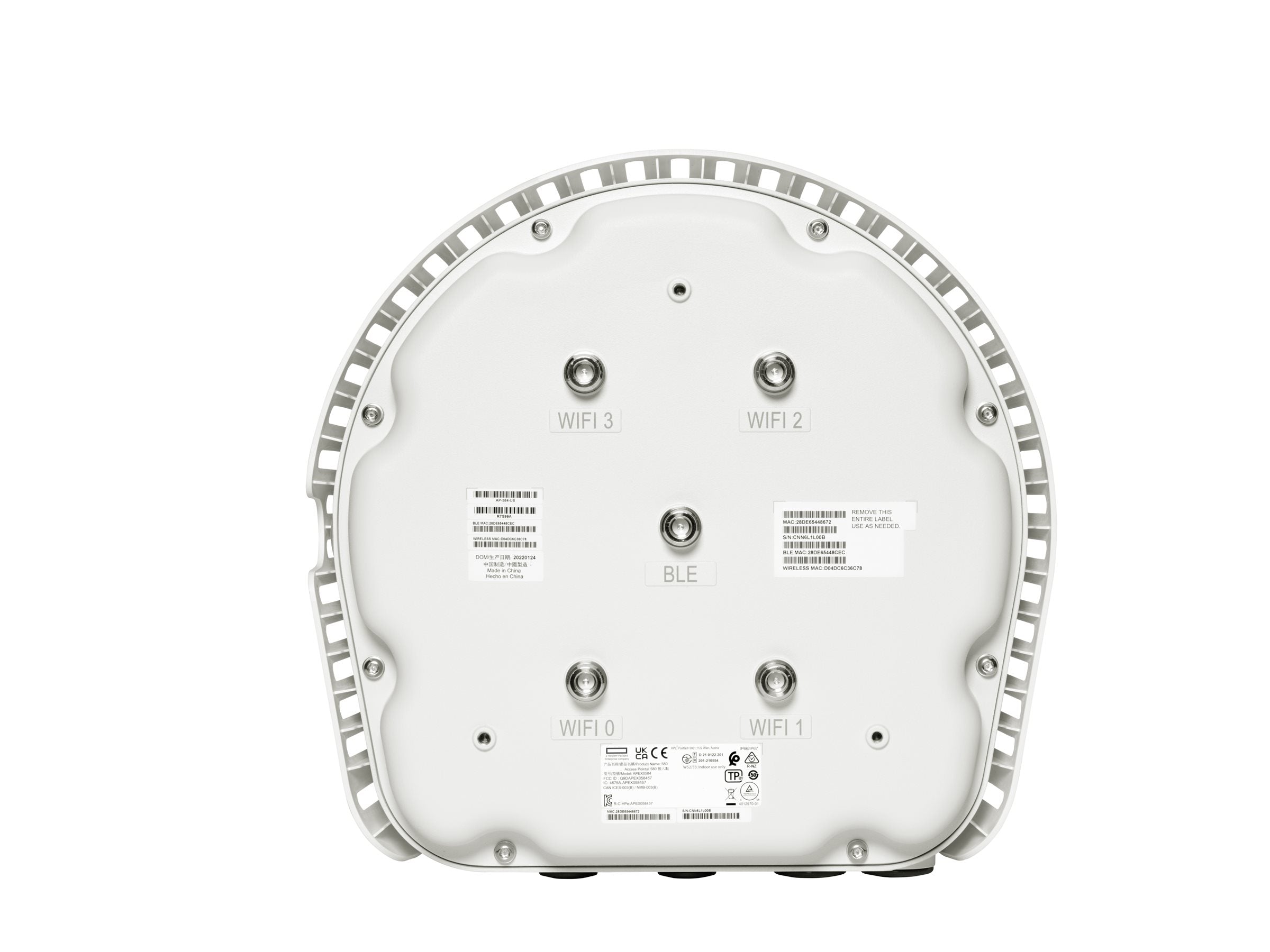 HPE Aruba AP-584 RW Unified AP Verpackung